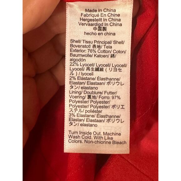 J.Crew Long-Sleeve Shift Dress Red Stretch Luxe Velvet Size 2 NWT Holiday Dress - Picture 16 of 16